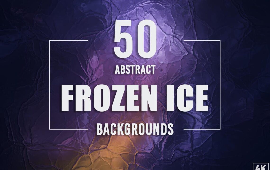 50个抽象冰冻高清背景图素材