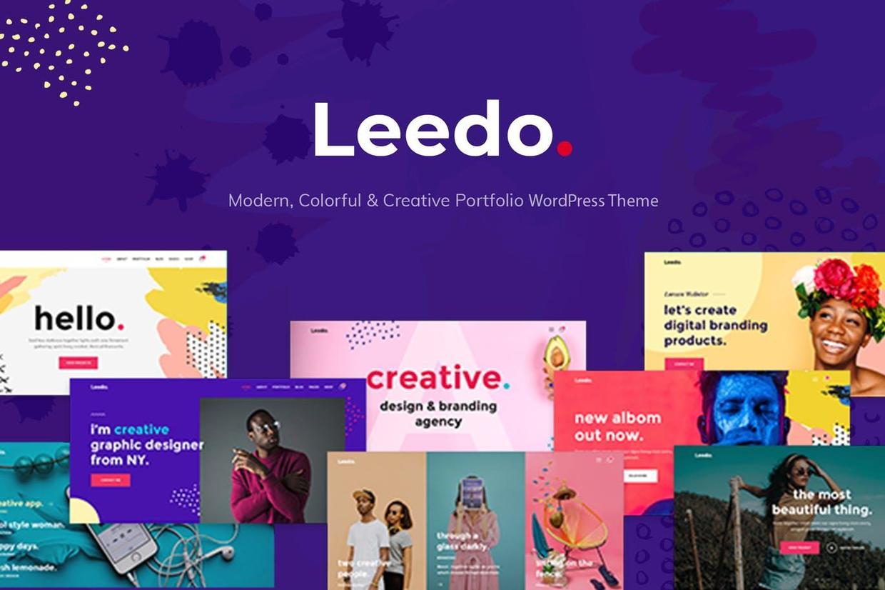 创意多用途WordPress组合主题插件 Leedo