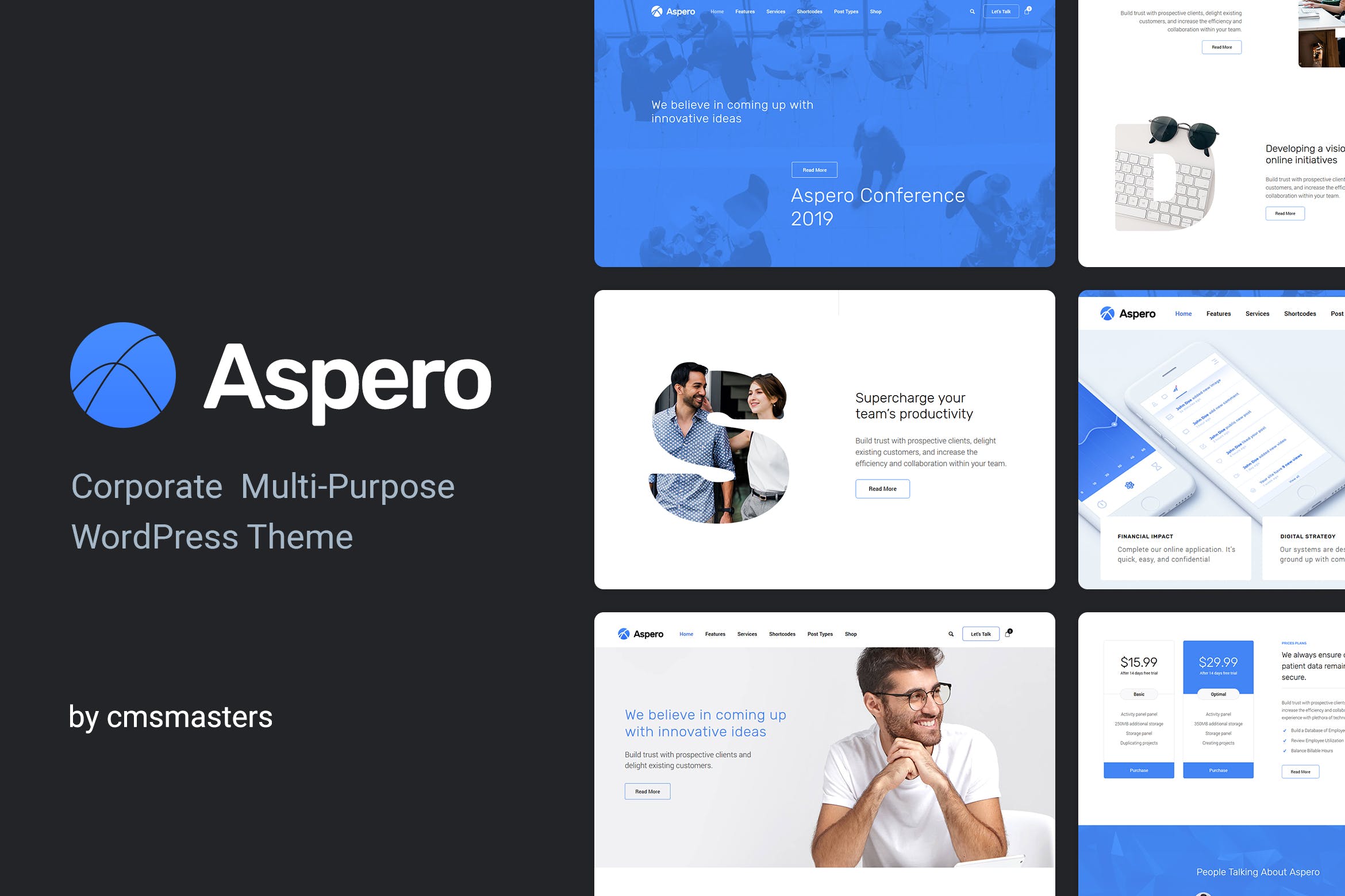 Aspero – Business WordPress Theme Aspero-商业wordpress主题