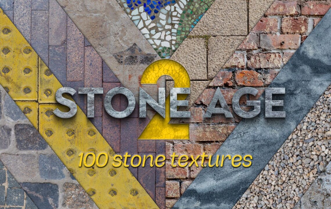 100种石头装饰纹理素材
