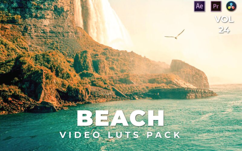 海滩/沙滩度假视频调色LUT预设包