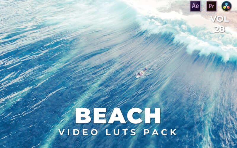 海滩/沙滩度假视频调色LUT预设包