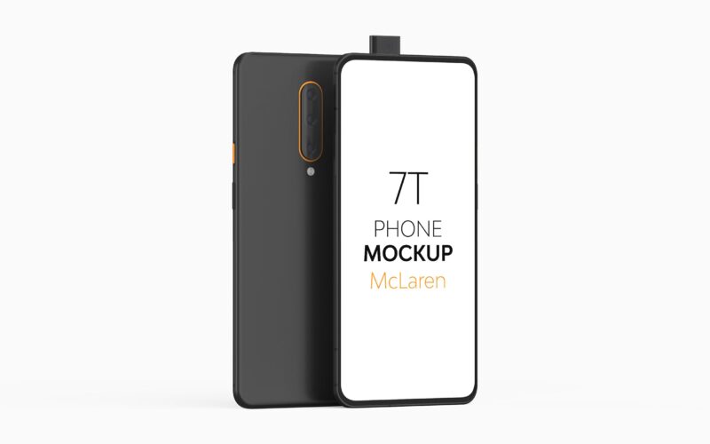 OnePlus 7T Pro 迈凯伦限定版手机样机